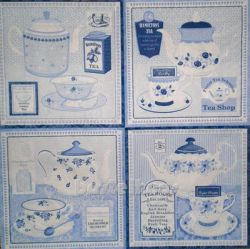 Tea time blue 1/1